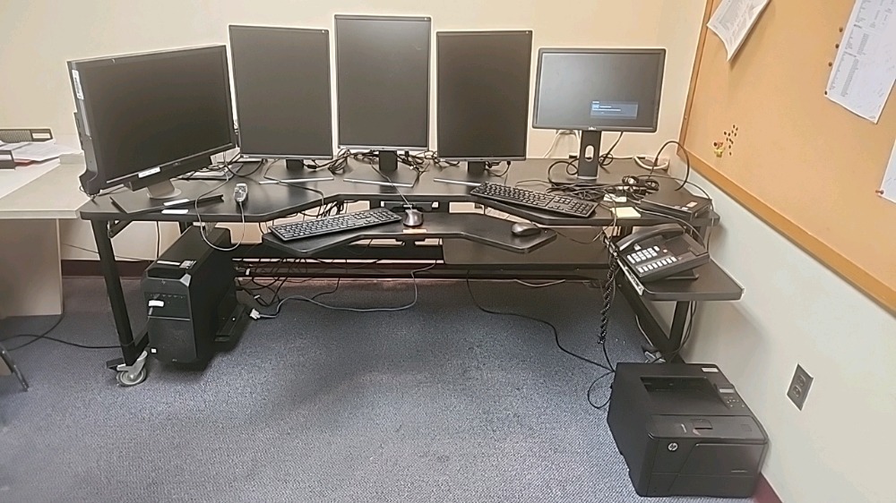 Radiforce Rx360 IMAGING READING ROOM TO INCLUDE: (3) EIZO RADIFORCE RX360 MONITORS, (1 ...