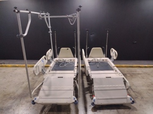 LOT OF (2) HILL-ROM TOTAL CARE SPORT 2 HOSPITAL BEDS