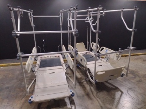 LOT OF (2) HILL-ROM TOTAL CARE SPORT 2 HOSPITAL BEDS