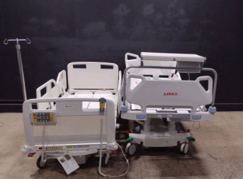 LOT OF (2) LINET ELEGRAZA HOSPITAL BEDS