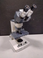 AMERICAN OPTICAL MICROSTAR LAB MICROSCOPE WITH 5 OBJECTIVES