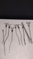 LOT OF IN-LINE LAPAROSCOPIC INSTRUMENTS