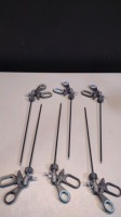 LOT OF MICROLINE LAPAROSCOPIC INSTRUMENTS