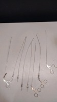 LOT OF SEMI RIGID & FLEXIBLE FORCEPS