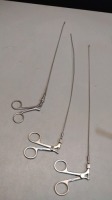 LOT OF FLEXIBLE CYSTO FORCEPS