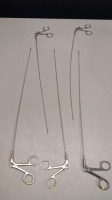 LOT OF (5) STRYKER FLEXIBLE FORCEPS