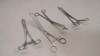 LOT OF UTERINE FORCEPS