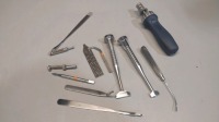 LOT OF ARTHROSCOPY INSTRUMENTS