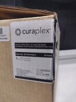 CASE OF CURAPLEX 301-FO-PH2-S CURA VIEW FIBER OPTIC LARYNGOSCOPE BLADE AND HANDLE GREEN SYSTEM STANDARD PHILLIPS SIZE 2, EXP OCT 2025 QTY 60 PER CASE