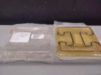 LOT OF 2 LID, STACKPAK, 1/2 LID, NO ART WORK; LOT NUMBER 189375; PART NUMBER 5722-50-000P-NL; NEW