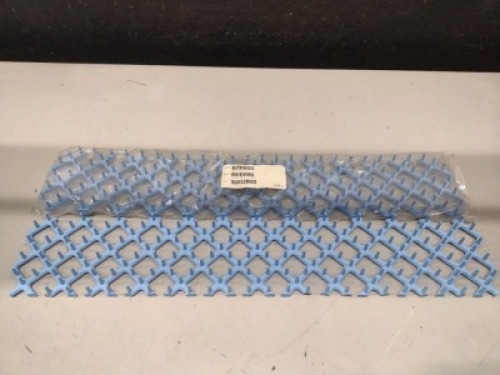 LOT OF 2 RILEY MAT, DIAMOND GRID, FOR 5012 MULTIPAK INSERT TRAY, 3 7/10 IN X 19 1/5 IN, LARGE; LOT NUMBER 55847-4-1; PART NUMBER 5012-04D; NEW