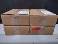 LOT OF 4 TRAY, WITH COVER, 10 IN X 6 1/2 IN X 2 1/2 IN; LOT NUMBER 114050; PART NUMBER 25-1006; NEW