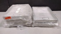 LOT OF 5 BASKET, STEAM, 17 IN X 12 IN X 2 IN, ALUMINUM, MID SIZE; LOT NUMBER 78498; PART NUMBER B17122; NEW