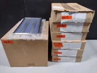 LOT OF 7 TRAY, MICRO, FULL SILICONE MAT, 8 1/2 IN X 14 3/4 IN X 1 1/8 IN; LOT NUMBER 89249; PART NUMBER 26-0814FM; NEW