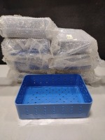 LOT OF 8 TRAY, MULTIPAK DEEP INSERT, FOR 5000 BASE NO LOGO, 8.7 X 12.7 X 3.3 IN; LOT NUMBER 137138; PART NUMBER 5123-03-375P-NL; NEW