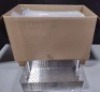 LOT OF 6 CONTAINER, MULTIPAK III METAL TRAY, BASE, STAINLESS STEEL, 9.45 X 20 X 4.5 IN; LOT NUMBER 232145; PART NUMBER 4S0W102045; NEW