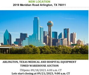 NEW LOCATION 2019 Meridian Road Arlington, TX 76011