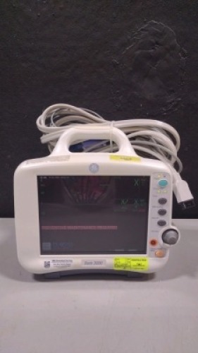 GE DASH 3000 PATIENT MONITOR (LOCATED AT 3325 MOUNT PROSPECT ROAD, FRANKLIN PARK, IL, 60131)