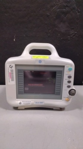 GE DASH 2000 PATIENT MONITOR (LOCATED AT 3325 MOUNT PROSPECT ROAD, FRANKLIN PARK, IL, 60131)