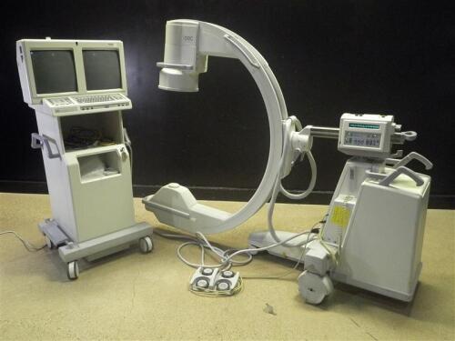 OEC 9600 SERIES C-ARM SYSTEM WITH DUAL MONITOR WORKSTATION