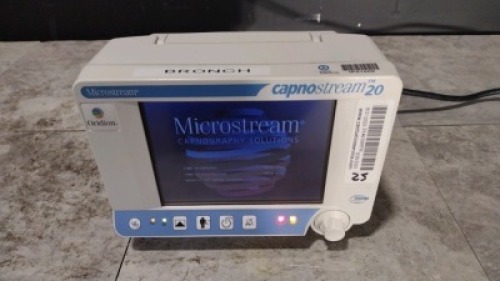 ORIDION MEDICAL MICROSTREAM/CAPNOSTREAM 20 PATIENT MONITOR