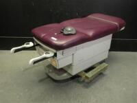 RITTER/MIDMARK 223 POWER EXAM TABLE WITH FOOT CONTROL