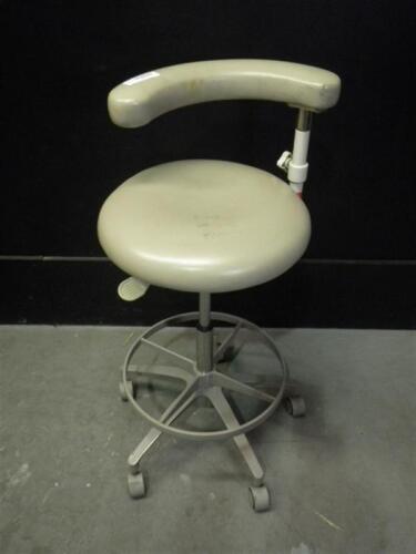 AIDEC ROLLING EXAM STOOL