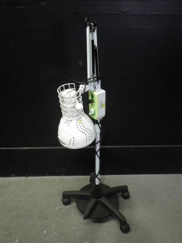 TENS PLUS INDUSTRIAL IR PRO 250 INFRARED LAMP ON ROLLING STAND