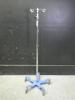 IV POLE ON ROLLING STAND