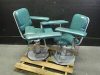 LOT OF BLOOD DRAW CHAIRS (QTY2)