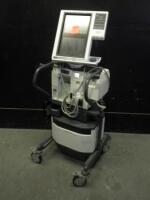 NELLCOR PURITAN BENNETT 840 VENTILATOR SYSTEM WITH COMPRESSOR ON ROLLING STAND