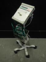 PULMONETIC SYSTEMS LTV1000 VENTILATOR ON ROLLING STAND