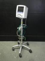 VERSAMED IVENT 201 VENTILATOR ON ROLLING STAND