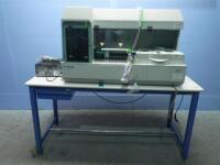 SIEMENS BCS XP HEMOSTASIS ANALYZER WITH WORK BENCH