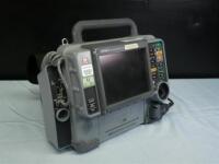 PHYSIO-CONTROL LIFEPAK 15 DEFIB WITH 3 LEAD ECG, ANALYZER, PACER, SPO2, ECG, NIBP, CABLE (NIBP), TEST LOAD, AND 2 BATTERIES