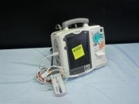 PHILIPS HEARTSTART MRX DEFIB WITH ECG CABLE, M3725A TEST LOAD, BATTERY AND AC POWER MODULE