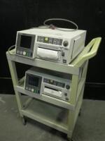 COROMETRICS 120 SERIES LOT OF FETAL MONITORS (NO CART)