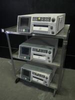 COROMETRICS 120 SERIES LOT OF FETAL MONITORS (QTY. 3)(NO CART)