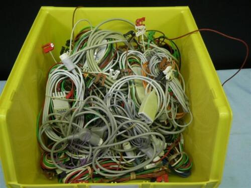 LOT OF ECG CABLES