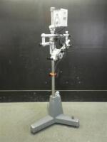 ZEISS OPMI 1-FC SURGICAL MICROSCOPE WITH BINOCULARS, (12.5X, 12.5X),FIBER OPTIC ILLUMINATOR, ON ROLLING STAND