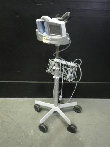 SONOSITE ILOOK 25 PORTABLE ULTRASOUND SYSTEM WITH 1 PROBE ON ROLLING STAND