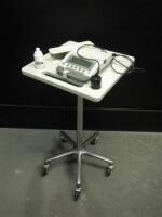 VERATHON BVI 3000 BLADDERSCAN ULTRASOUND SYSTEM WITH 1 PROBE ON ROLLING STAND