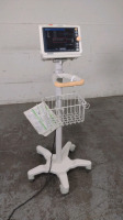 PHACO SURESIGNS VM6 VITAL SIGNS MONITOR ON ROLLING STAND