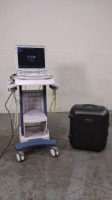 MINDRAY M7 PORTABLE ULTRASOUND SYSTEM WITH 2 PROBES (C5-2S, L14-6NS) ON UMT-200 MOBILE TROLLEY