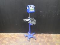 GE PRO 400V2 VITAL SIGN MONITOR ON ROLLING STAND