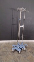 LOT OF IV POLES