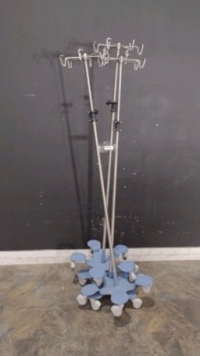 LOT OF IV POLES