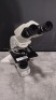 LEICA DMLS LAB MICROSCOPE WITH EXTRA PIECES