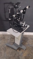 AO SCIENTIFIC SLIT LAMP ON STAND