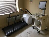 GENERAL ELECTRIC CASE STRESS TEST SYSTEM WITH T2100 TREADMILL